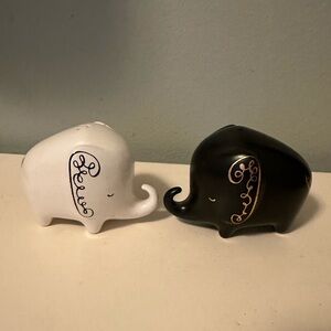 Kate Spade Woodland Park Elephant Salt & Pepper
